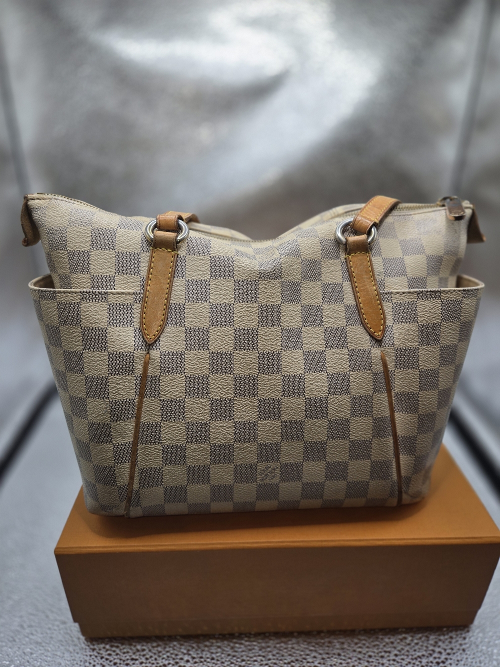 Louis Vuitton Damier Azur Canvas Totally PM